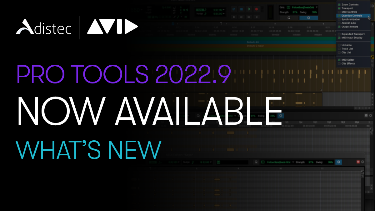 What's New in Pro Tools 2022.9